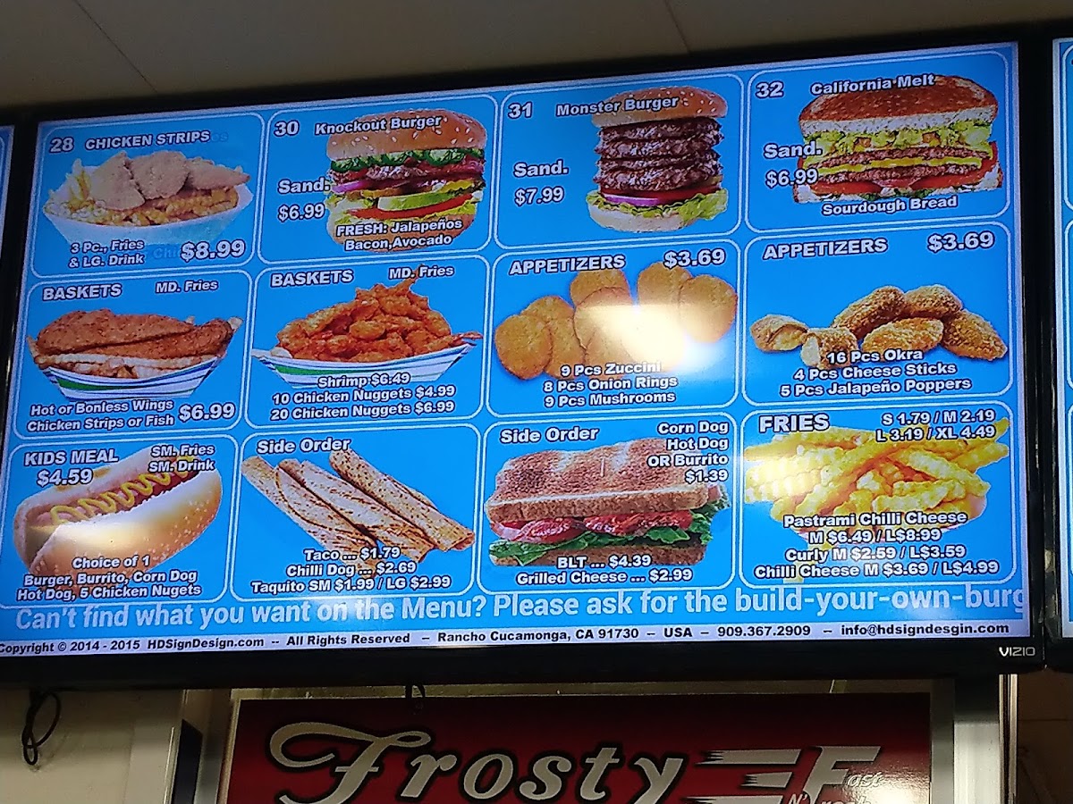 Frosty King Menu - Image 3